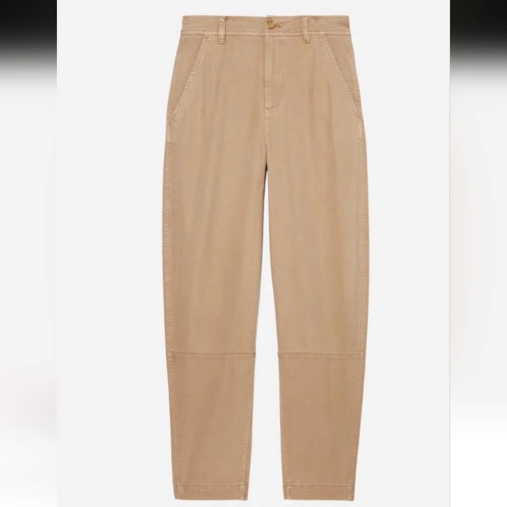 Everlane The Chino in Buttersoft - Dark Khaki Size 8